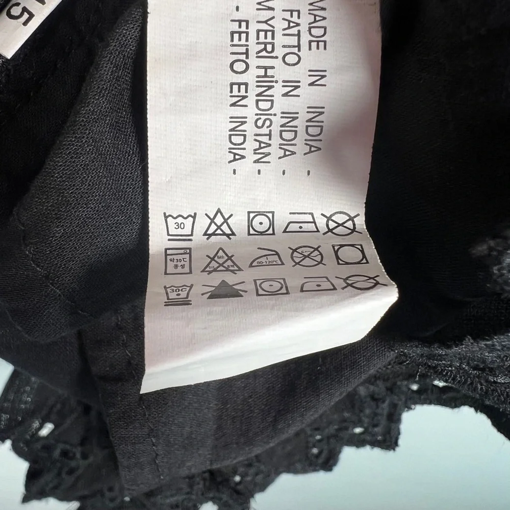 NWT ZARA Short Jumpsuit Topstitching Eyelet Embroidery‎ Hem Straps 7200/113 XS